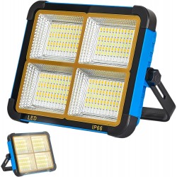 L03 Solar Taşınabilir LED Kamp Lambası – 150W 306 LED USB Şarjlı Powerbank Özellikli Su Geçirmez Flaşhör 4 Mod