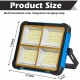 L03 Solar Taşınabilir LED Kamp Lambası – 150W 306 LED USB Şarjlı Powerbank Özellikli Su Geçirmez Flaşhör 4 Mod L03 Solar Taşınabilir LED Kamp Lambası – 150W 306 LED USB Şarjlı Powerbank Özellikli Su Geçirmez Flaşhör 4 Mod