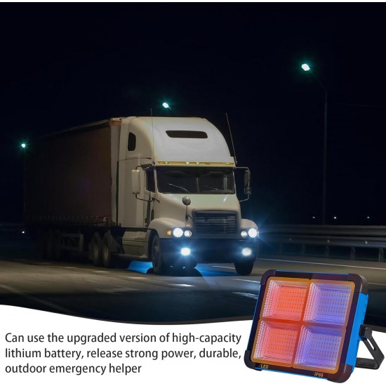 L03 Solar Taşınabilir LED Kamp Lambası – 150W 306 LED USB Şarjlı Powerbank Özellikli Su Geçirmez Flaşhör 4 Mod L03 Solar Taşınabilir LED Kamp Lambası – 150W 306 LED USB Şarjlı Powerbank Özellikli Su Geçirmez Flaşhör 4 Mod