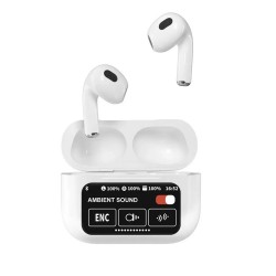 Hp-695 ENC+ANC Bluetooth Kablosuz Kulaklık 5.2 Led Dokunmatik Ekranlı Şarj Kutusu Renkli Lcd Hd Bass