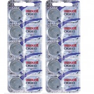 Maxell Cr2032 Lityum Pil 10 lu Blister Saat Pili Düğme Pil Yeni Tarih Lityum, 3 V, 230 mAh	