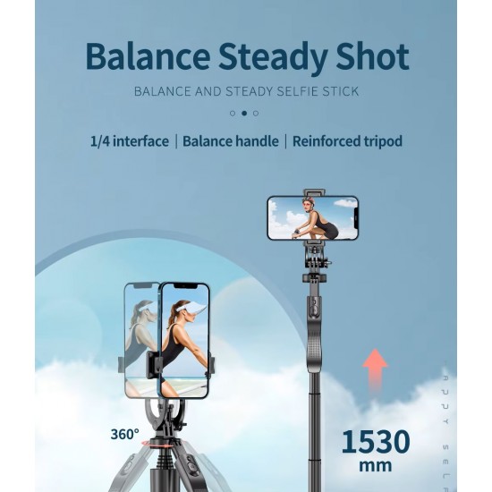L16 Selfie Çubuğu Uzaktan Kumandalı 153 Cm Tripod Özçekim 360 Derece Alüminyum Masa Üstü Tripod L16 Selfie Çubuğu Uzaktan Kumandalı 153 Cm Tripod Özçekim 360 Derece Alüminyum Masa Üstü Tripod