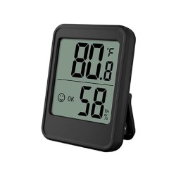 MC40 Dijital Termometre İç Mekan Oda Sıcaklık Nem Ölçer Led Monitör Higrometre Isı Ölçer Derece