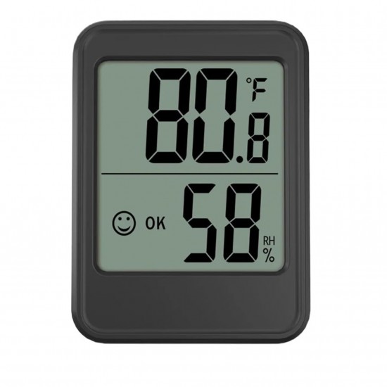 MC40 Dijital Termometre İç Mekan Oda Sıcaklık Nem Ölçer Led Monitör Higrometre Isı Ölçer Derece