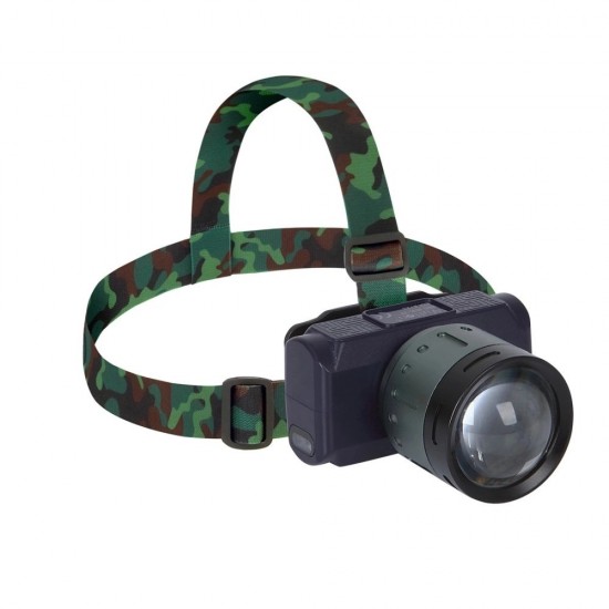 WT-719 4200 Lümen Şarjlı Kafa Lambası Hareket Sensörlü Şarj Göstergeli Gt100 Led Zoom Waterproof Kafa Feneri