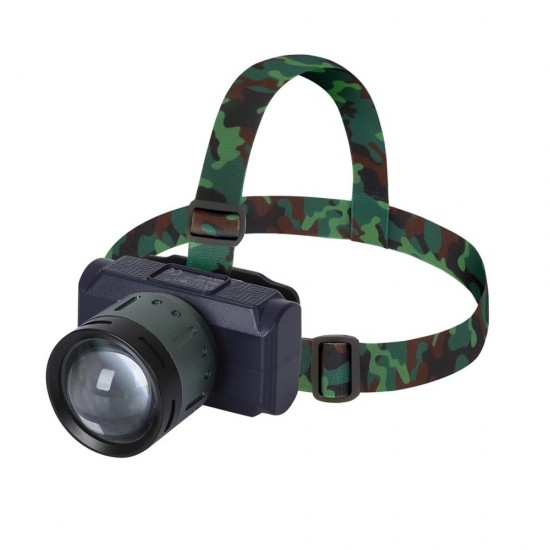 WT-719 4200 Lümen Şarjlı Kafa Lambası Hareket Sensörlü Şarj Göstergeli Gt100 Led Zoom Waterproof Kafa Feneri