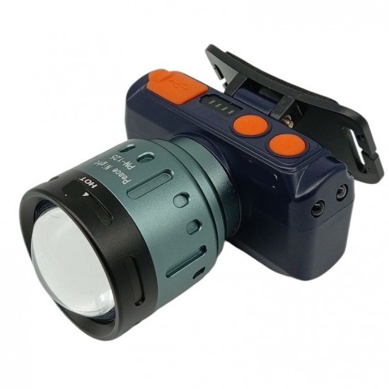 WT-719 4200 Lümen Şarjlı Kafa Lambası Hareket Sensörlü Şarj Göstergeli Gt100 Led Zoom Waterproof Kafa Feneri