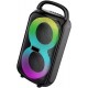 HT-983 Taşınabilir Bluetooth Hoparlör 2×3” Hoparlör 6W Rgb Tws Destekli Extra Bass TF Card Usb Müzik Kutusu