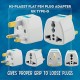 Tip G Fiş 3 Pinli Ingiltere Adaptörü Hac Ümre Kıbrıs Seyahat Fişi Adaptörü Hong Kong Üniversal Plug Adapter Üniversal