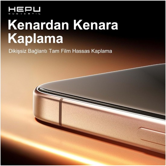 Hepu Armor Premium Apple Iphone Ekran Koruyucu 9H iphone 17/iphone/16 iphone 15/iphone 14/13/12/11 Tüm modeller İçin HD Ekran Koruyucu Darbelere Karşı Dayanıklı Temperli Cam