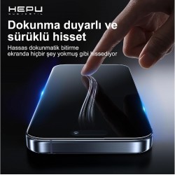 Hepu Nova Clear Apple Iphone Ekran Koruyucu 9H iphone 17/iphone/16 iphone 15/iphone 14/13/12/11 Tüm modeller İçin HD Ekran Koruyucu Darbelere Karşı Dayanıklı Temperli Cam 