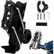 H371 Universal  Bisiklet Termos Tutucu 360 Dönebilen Motosiklet Suluk Gidon Tipi Bardak Tutucu 1.26-3.2” 
