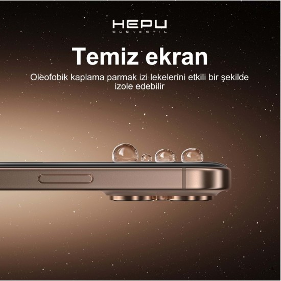 Hepu Armor Premium Privacy Apple Iphone Hayalet Ekran Koruyucu 9H iphone 17/iphone/16 iphone 15/iphone 14/13/12/11 Tüm modeller İçin HD Ekran Koruyucu Dayanıklı Temperli Cam 