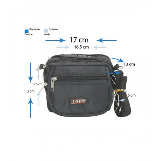 CHN Bag 102 Yatay Erkek El Ve Omuz Çantası CHN Bag 102 Yatay Erkek El Ve Omuz Çantası