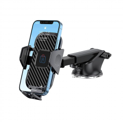 Hb-01 Otomatik Klipsli Araba Telefon Tutucu Ayarlanabilir Cam Ve Torpido Için Yüksek Kalite Tutucu