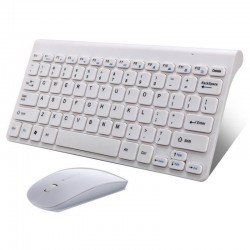 Klavye Mouse Seti 2.4G Wireless  Mini Multimedya Klavye Mouse Set