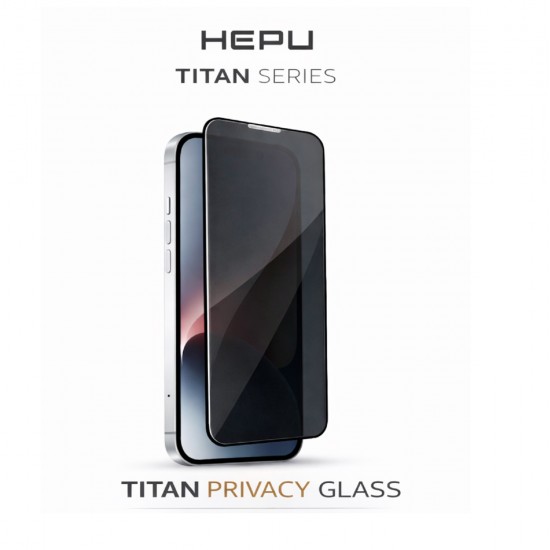 Titan Privacy Apple Iphone Hayalet Ekran Koruyucu 9H iphone 17/iphone 16/ iphone 15/iphone 14/13/12/11 Tüm modeller İçin HD Ekran Koruyucu Darbelere Dayanıklı Premium Temperli Cam 
