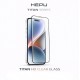Hepu Titan Clear Apple iPhone Ekran Koruyucu 9H Temperli Cam iPhone 17/16/15/14/13/12/11 Tüm Modeller için HD Ekran Koruyucu Darbelere Dayanıklı Premium